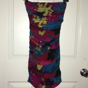 💋🔥 RARE FIND BNWOT Vibrant Ruched Mini 🔥💋